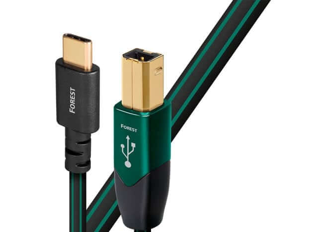  สาย USB AUDIOQUEST : USB-FOREST (C TO B) (USB 2.0) (0.75M)